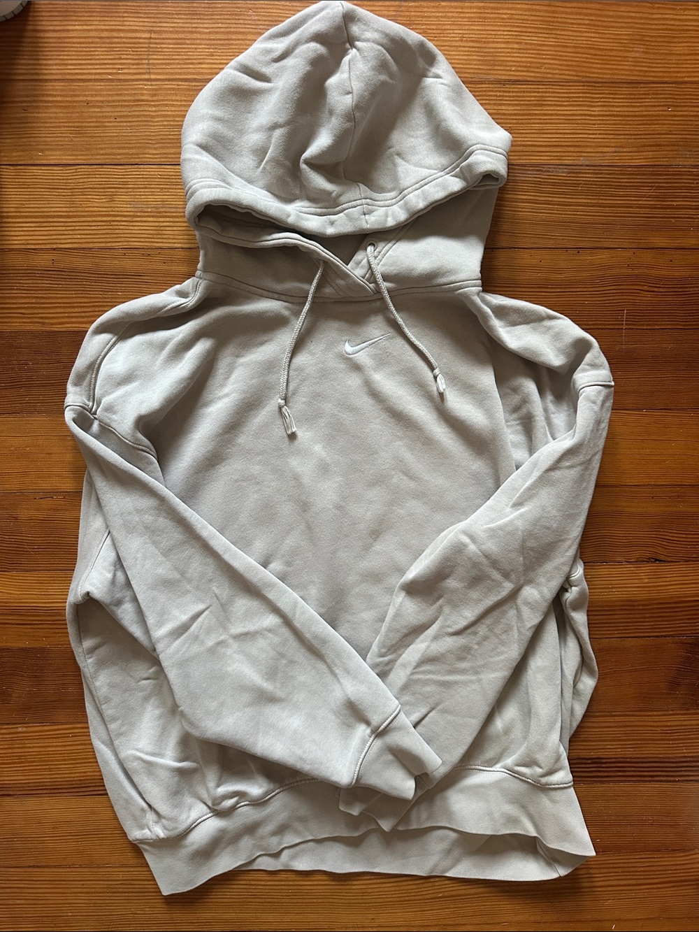 Nike Women’s Hooded Sweatshirt in Light Beige